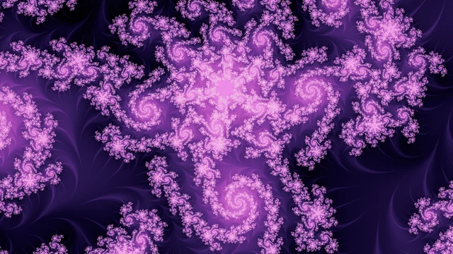 A finished wallpaper of the Julia set at the cyan mark.