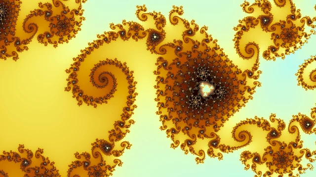 A finished wallpaper of the Julia set at the rose mark.