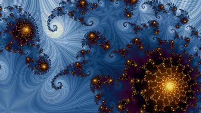 A finished wallpaper of the Julia set at the cyan mark.