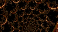 A wallpaper drawn in line trap, in the Multibrot d = 4 family.