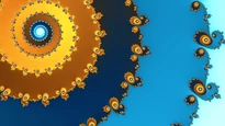 A wallpaper drawn in smooth, in the Julia family.