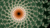 A wallpaper drawn in smooth, in the Mandelbrot family.