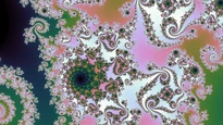 A wallpaper drawn in orbit itinerary, in the Julia d = 4 family.