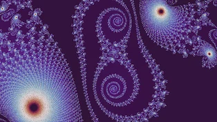 A Mandelbrot location the search admitted, drawn in one neutral palette.