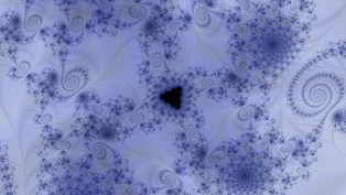A wallpaper drawn in multiplied trap, in the Multibrot d = 4 family.