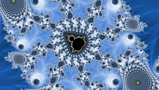 A wallpaper drawn in cross trap over smooth, in the Mandelbrot family.