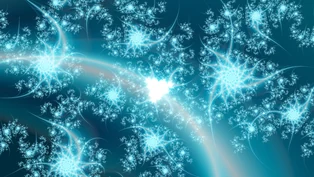 A wallpaper drawn in line trap, in the Multibrot d = 4 family.