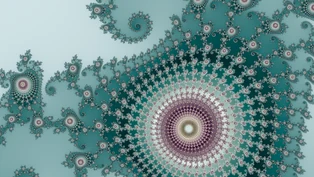 A wallpaper drawn in smooth, in the Mandelbrot family.