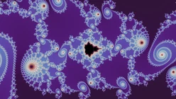 A location in the Mandelbrot family, drawn in one neutral palette.