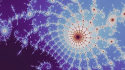 A location in the Mandelbrot family, drawn in one neutral palette.