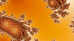 A wallpaper drawn in smooth, in the Mandelbrot family, rated 2.