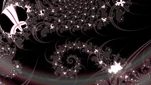 A wallpaper drawn in screened trap, in the Multibrot d = 5 family, rated 3.