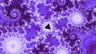 A wallpaper from the Purple pack.