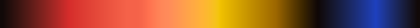 The gradient Bauhaus Workshop, closes on the color it opens with.