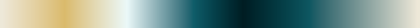 The gradient Bone and Verdigris, closes on the color it opens with.