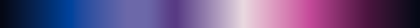The gradient Bruised Velvet, closes on the color it opens with.
