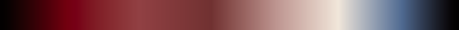 The gradient Burgundy & Coal, closes on the color it opens with.
