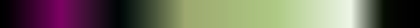 The gradient Chartreuse Nocturne, closes on the color it opens with.