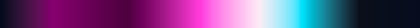 The gradient Chrome Violet Hour, closes on the color it opens with.