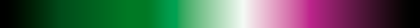 The gradient Coal & Malachite, closes on the color it opens with.