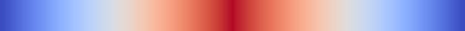 The gradient coolwarm, drawn folded.