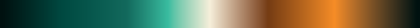 The gradient Copper Reef, closes on the color it opens with.