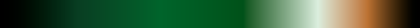 The gradient Deep Wood, One Ember, closes on the color it opens with.