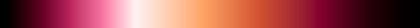 The gradient Furnace Rose, closes on the color it opens with.