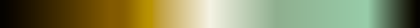 The gradient Gold Cliff Sage, closes on the color it opens with.