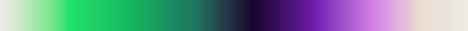 The gradient Jade in Amethyst Light, closes on the color it opens with.