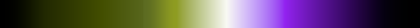 The gradient Lime on Black Glass, closes on the color it opens with.