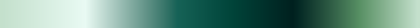 The gradient Mint Field, Teal Well, closes on the color it opens with.
