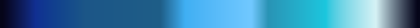 The gradient Nightfall Azure, closes on the color it opens with.