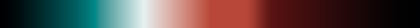 The gradient Oxblood & Petrol Seam, closes on the color it opens with.