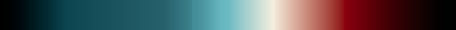 The gradient Oxblood, Cyan, Cream, closes on the color it opens with.