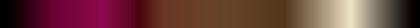 The gradient Peat & Rose Smoke, closes on the color it opens with.