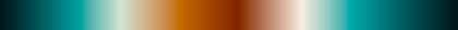 The gradient Petrol & Flame, closes on the color it opens with.
