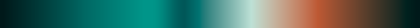 The gradient Petrol, One Coral, closes on the color it opens with.