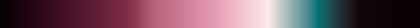 The gradient Rose in Ash, closes on the color it opens with.