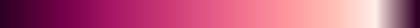 The gradient Rose Quartz Ramp, closes on the color it opens with.