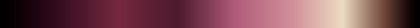 The gradient Rose Smoke, closes on the color it opens with.