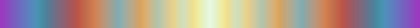 The gradient shaki, closes on the color it opens with.