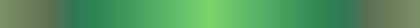 The gradient smokey-green-25, closes on the color it opens with.