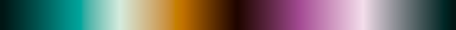 The gradient Teal Amber Orchid, closes on the color it opens with.