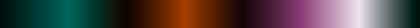 The gradient Triad Patina, closes on the color it opens with.