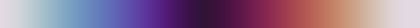 The gradient twilight, closes on the color it opens with.