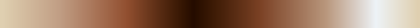 The gradient Varnish and Bone, closes on the color it opens with.
