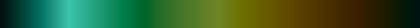 The gradient Verdigris Walk, closes on the color it opens with.